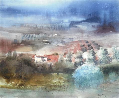 Podrobne cene na proživanje za popotnike. Camilo Huéscar | Arte de acuarela, Acuarela, Paisajes acuarela