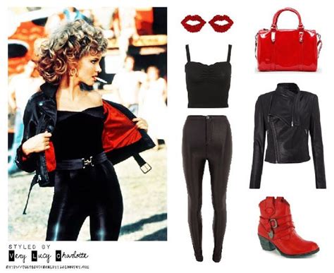 Fashion Inspired By Film Grease 1978 Greaser Outfit Grease