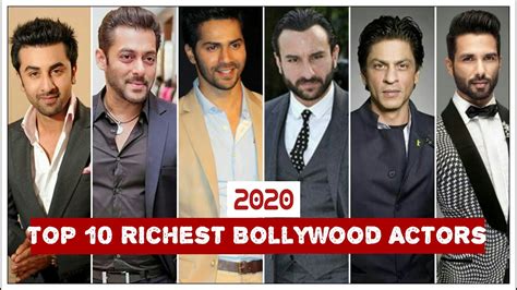 10 Richest Bollywood Actors 2020 In India Bollywood Actors Celebrity
