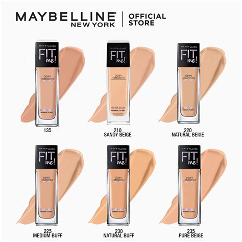 Maybelline Fit Me Dewy Smooth Liquid Foundation Obsession Cosmetics