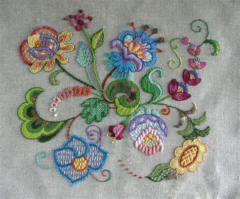 Vintage Crewel Embroidery Unique Freeform Crewel Embroidery Kits
