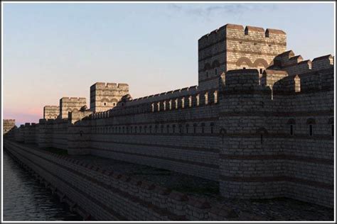 Theodosian Walls Architettura Antica Architettura Bizantina Hagia