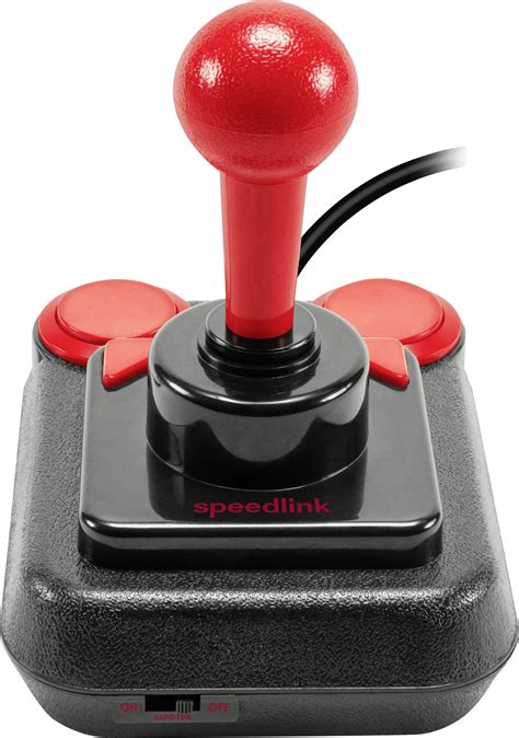 Speedlink Competition Pro Extra Joystick Usb Pc Android Black Red