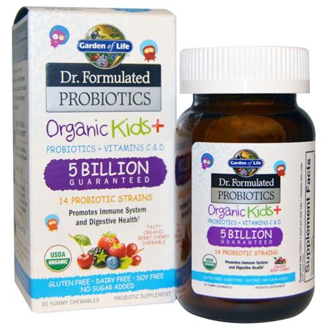 Garden Of Life Dr Formulated Probiotics Organic Kids 1source