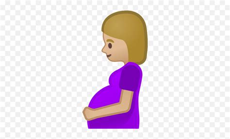 Pregnant Woman Emoji With Medium Emoticon Embarazada Joint Emoji