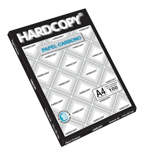 Papel Carbono Maquina Preto Hc 202 A4 100fl Hardcopy Parcelamento