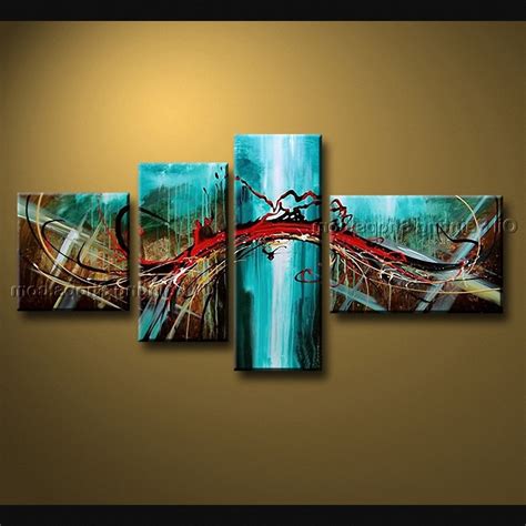 15 Collection Of Modern Abstract Wall Art Painting