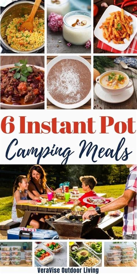6 Easy Peasy Instant Pot Camping Meals To Make Your Camping Food Prep A