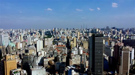 South Americas Biggest City São Paulo Brazil