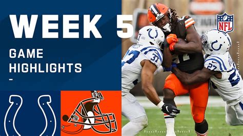 Colts Vs Browns Week 5 Highlights Nfl 2020 Youtube