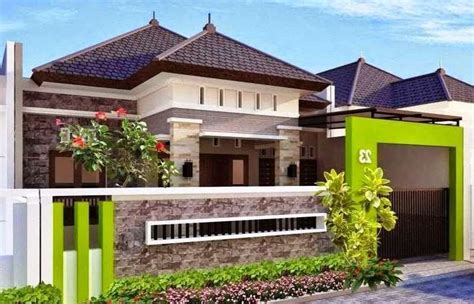 Gambar Pagar Tembok Pagar Rumah Mewah Minimalis Modern - Content