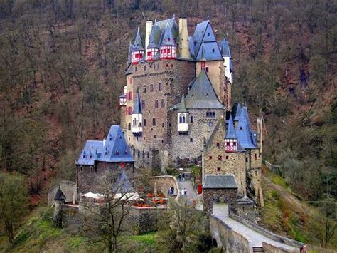 Burg Eltz Castle Is Located In Münstermaifeld Germany This Medieval