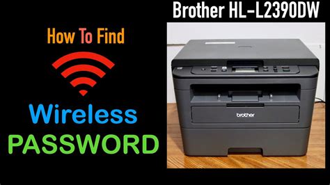 How To Find The Password Brother Hl L2390dw Printer Review Youtube