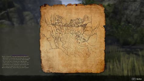 The Elder Scrolls Online Treasure Map Greenshade Prasin Vi Youtube