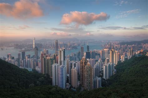 Hong Kong Sunset Nature Photography Hong Kong Photo