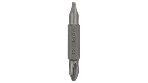 Philips #1, #2 and slotted 1/4 and 3/16 in. Double Ended Screwdriver Bit (PH, S) | Bosch DIY