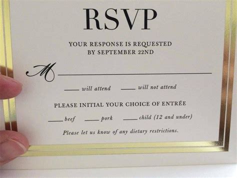 Funny Ways To Rsvp To A Wedding Funny Goal