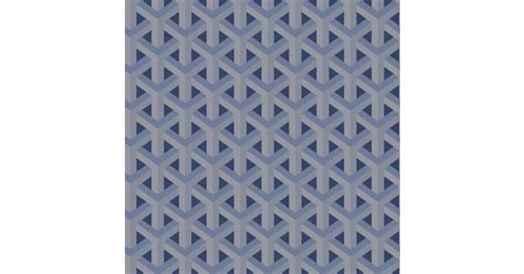 Holden Decor Glistening Trident Geometric Metallic Navy Wallpaper Wilko