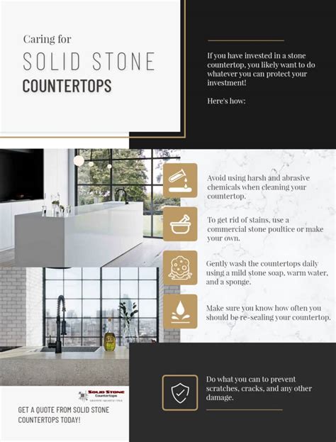 How To Care For Your Solid Stone Countertops Solid Stone