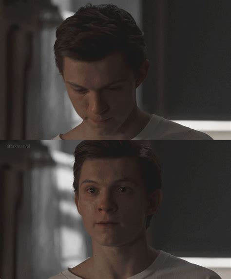 Crying Peter Parker