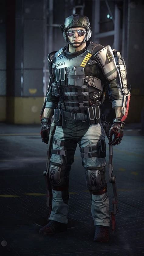 Michael Condrey Releases New Image Of A Soldier In Advanced Warfare