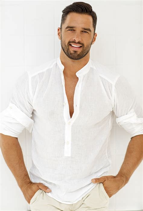 Handsome Man In White Shirt Stock Photo Free Download