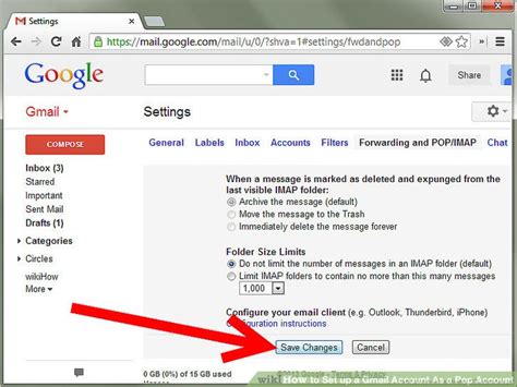 How To Set Up A Gmail Account As A Pop Account 11 Steps