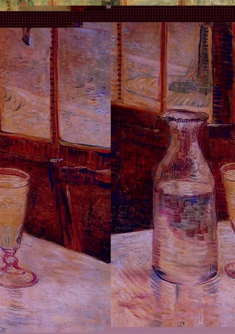 Vincent Van Gogh Still Life With Absinthe Painting