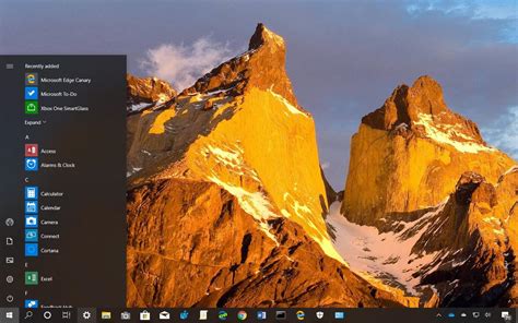 Panoramic Mountains Theme For Windows 10 Download Pureinfotech