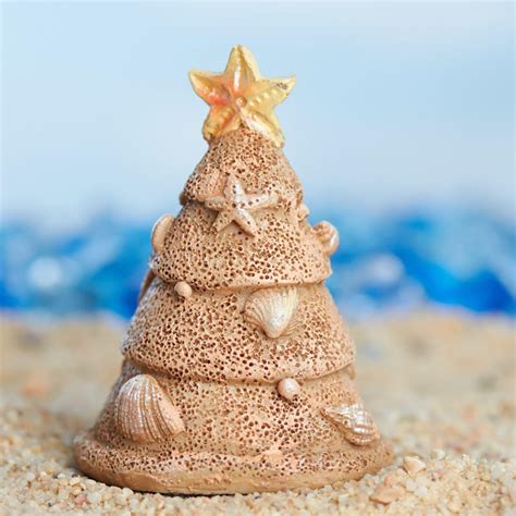Miniature Beach Sand Christmas Tree Trees And Toppers Christmas And