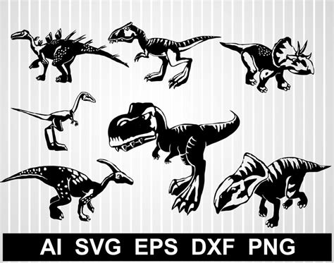 Free Dinosaur Svg Files For Cricut - Layered SVG Cut File