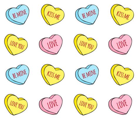Candy Heart Illustrations Royalty Free Vector Graphics And Clip Art Istock