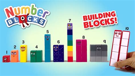 Lets Build Numberblocks 1 To 10 Building Blocks By Cbeebies Keiths