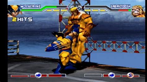 Playstation One Classic X Men Mutant Academy Wolverine Youtube