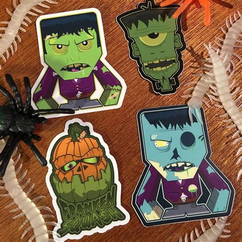 Trick Or Treat Sticker Pack Treat Stickers Stickers Trick Or Treat