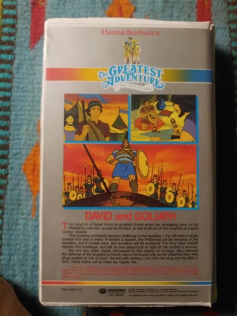 The Greatest Adventure Stories From The Bible David And Goliath Vhs 5