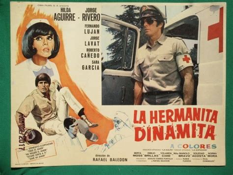 Jorge Rivero La Hermanita Dinamita Original Cartel De Cine 1 7000