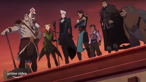Awesome Title Sequence For Critical Roles The Legend Of Vox Machina Animated Series And