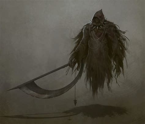 Grim Reaper Concept From Vindictus Grim Reaper Concept Art Concept