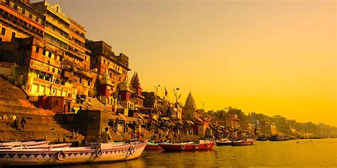 Ganges River Varanasi India Sacred River Of Hinduism