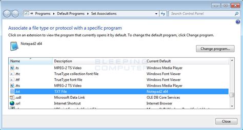 How To Change The Default Program A File Opens With In
