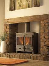 Pictures of Wood Stove Mantel Ideas
