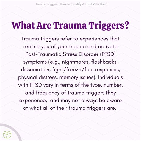 12 Tips For Dealing With Trauma Triggers
