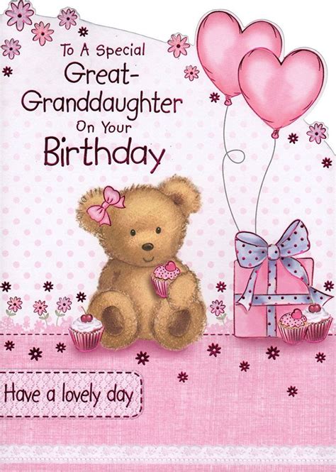 Happy Birthday Great Granddaughter Best Happy Birthday Wishes Happy Birthday Fun 1st