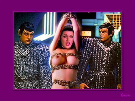Post Deanna Troi Fakes Ision Marina Sirtis Romulan Star Trek Star Trek The Next Generation