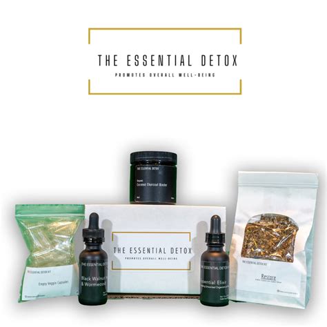 The Essential Detox Kit With Liver Support The Essential Detox