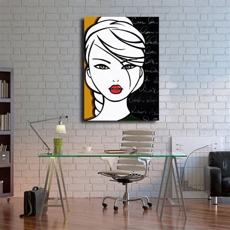 Abstract Canvas Print Original Modern Pop Art Contemporary Etsy In