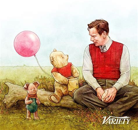 Close Up Of My Illustration For Disneys Christopher Robin Movie Published In Variety Magazine