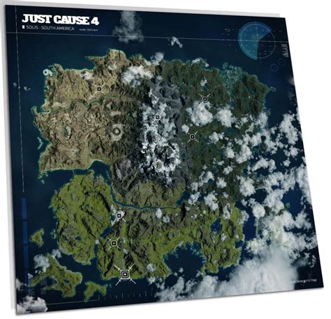 Just Cause 4s Map Revealed And Its Massive