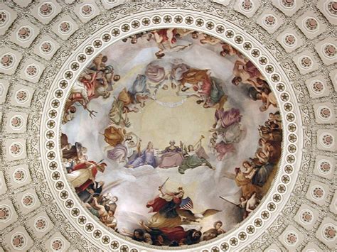 Capitol Rotunda Paintings Ceiling